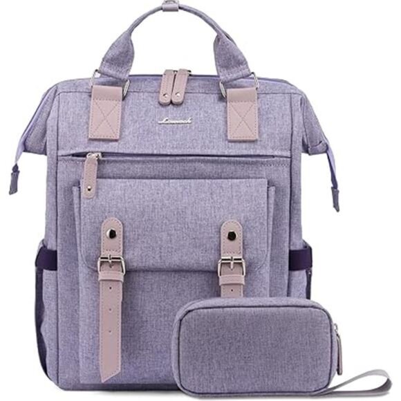 Laptop Backpack Purse for Women, Cute College School Backpack Bookbag main image 5